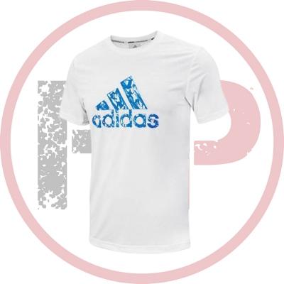 Футболка трикотажная Adidas с рисунком